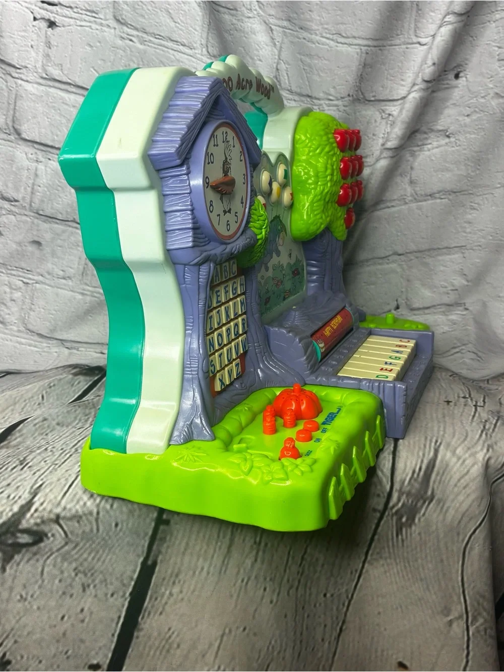 Vtg 90s Disney Winnie the Pooh 100 Acre Wood Interactive Learning Center KidCore